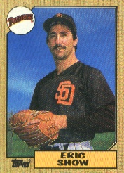 1987 Topps Baseball Cards      730     Eric Show